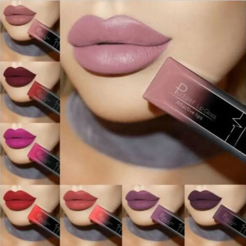 Best of Matte Liquid Lipstick Waterproof Long Lasting Lip Gloss Tint Sexy Red Nude Purple Metallic Lipsticks Makeup Cosmetics Reviews & Tips