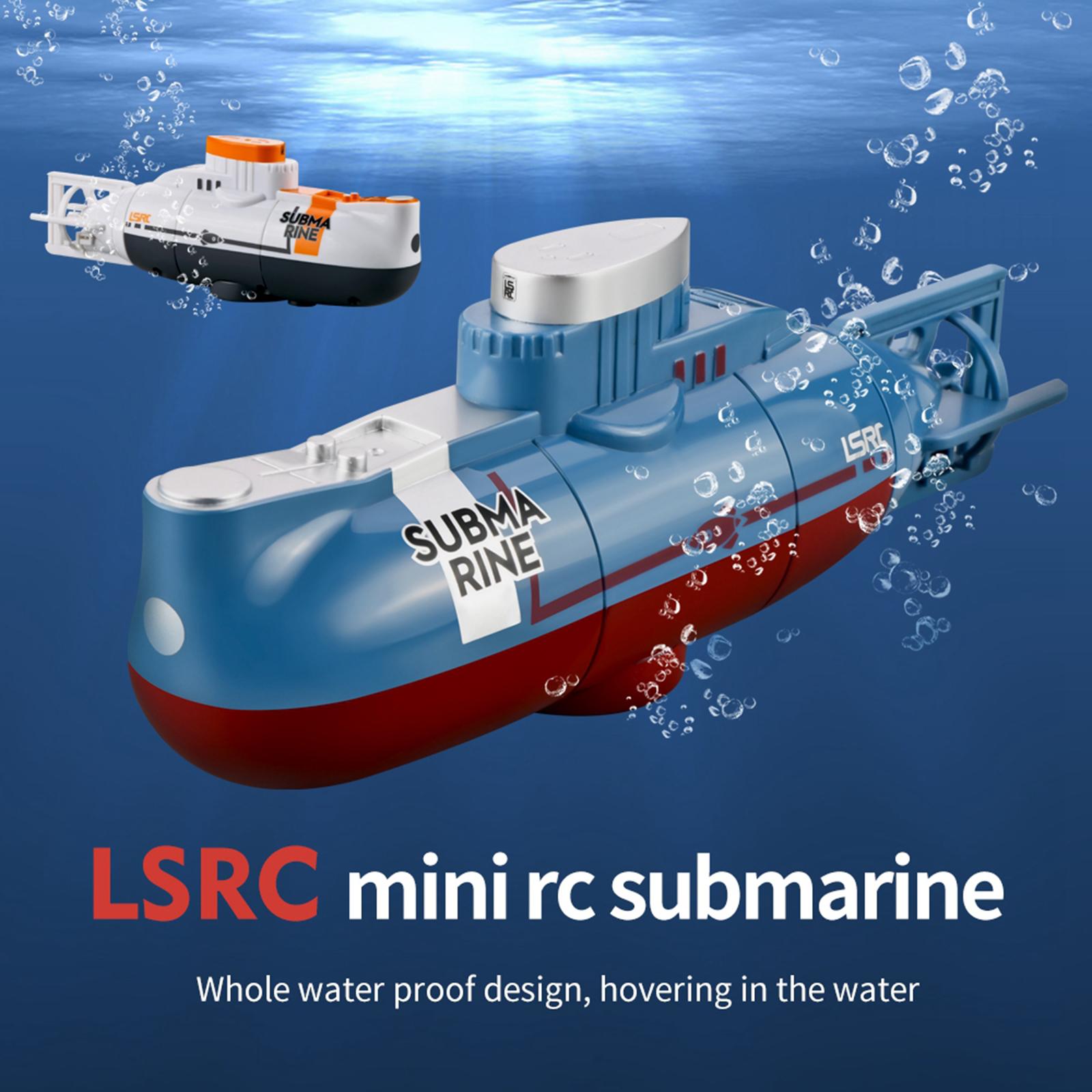 Create Toys Mini RC Submarine 0.1m/s Speed Swim Simulation Watercraft Toy