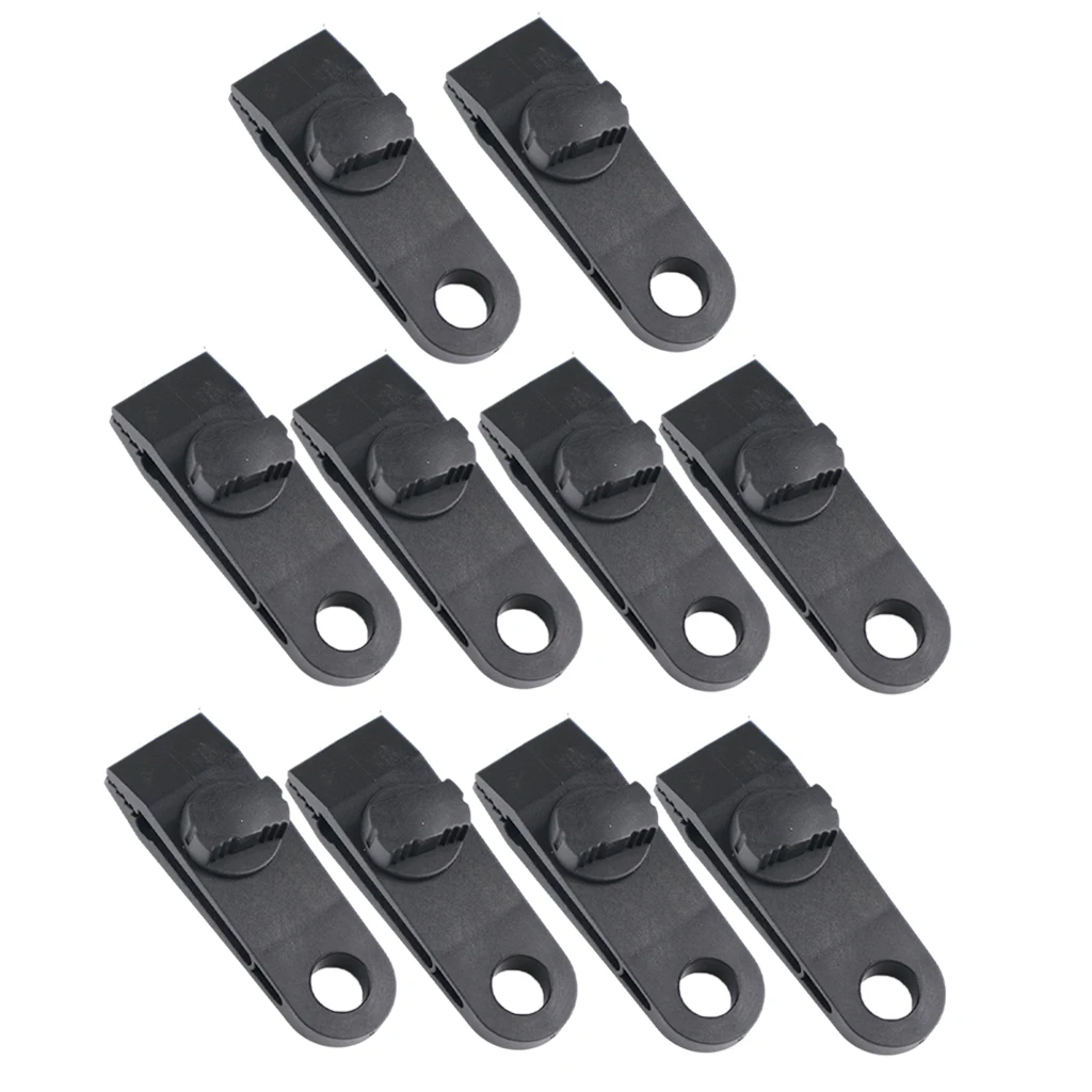 10 Pieces Tarp Clamp Lock Grip Clamps for Sun Shade Swimming Pool Covers