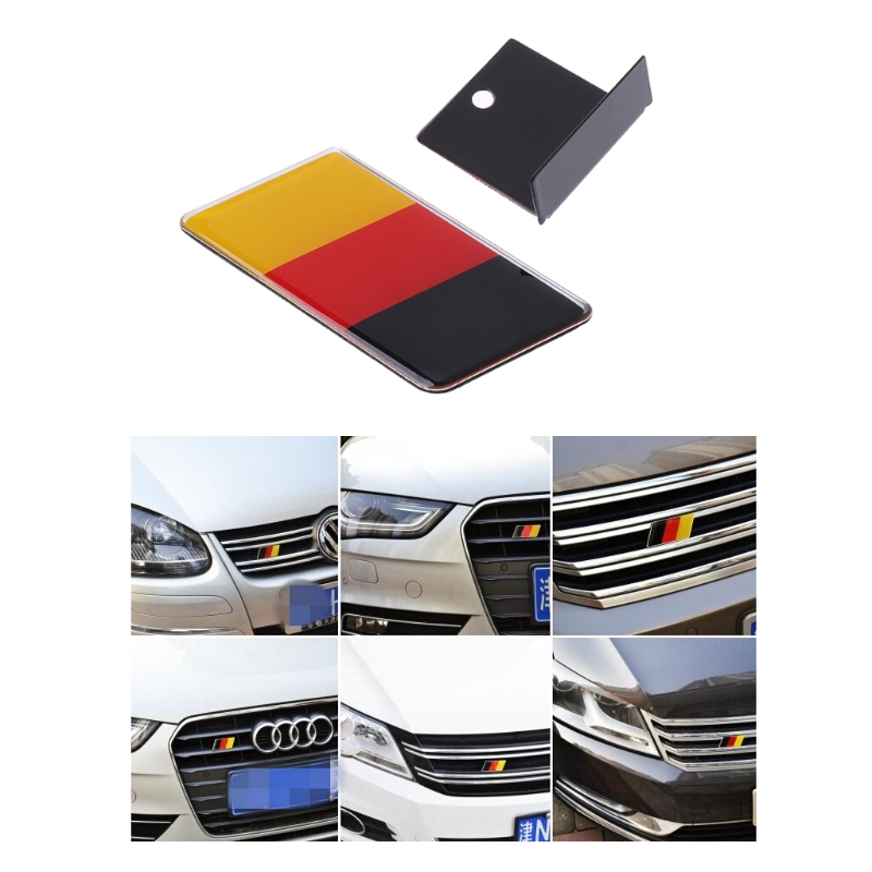 Car Badge Deutsch Bumper Grille Auto Decal for SCIROCCO GOLF 7 Golf 6
