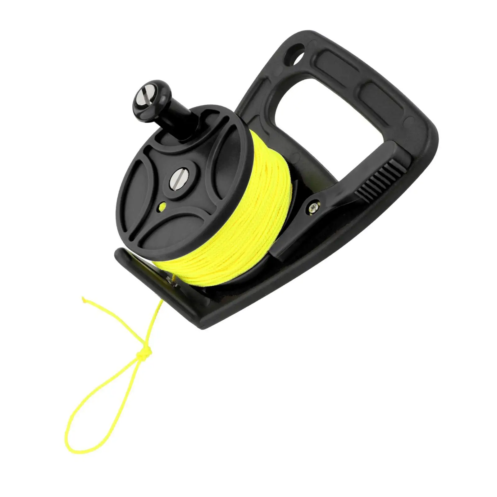 Multi-Purpose Scuba Diving Reel Handle Kayak Anchor Equipment Yellow Line for 