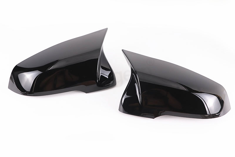 Carbon Fiber Style Black Rearview Side Mirror cover Caps for BMW X1 F48 X2 F39 F40 F53 F44 Z4 G39 Toyota Supra Side Mirror shell