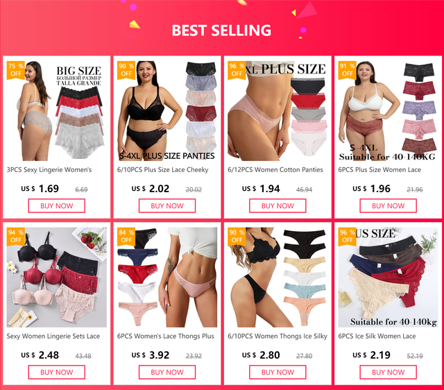 Mutande Donna Cotone 9 Pezzi - Perizoma Seducente, Tanga Sexy, Intimo Comodo E Traspirante - Foto 12