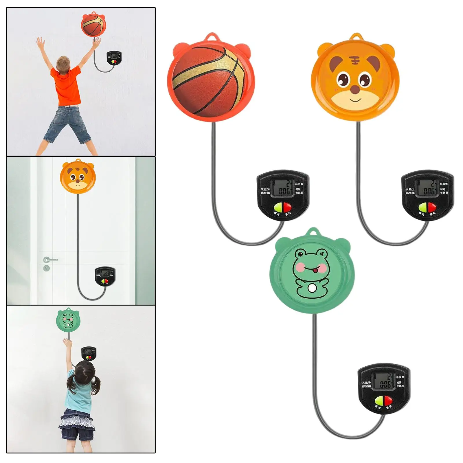 Wall Mounted Touch Jump High Counter Help Increase Trainer Toys Jump Training Kids Equipment Height Touch Device for Living Room