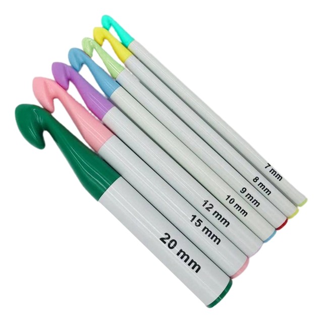 High Quality Useful Plastic Handle Crochet Hook Sets - Buy High Quality  Useful Plastic Handle Crochet Hook Sets Product on