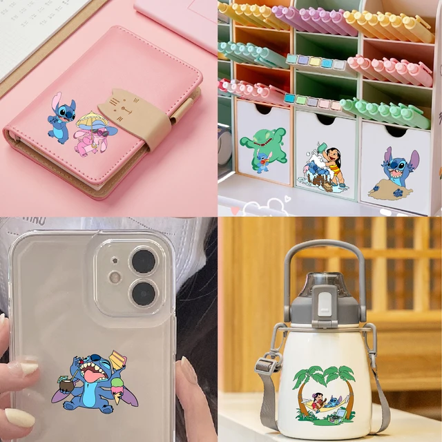 Cartoon Disney Lilo And Stitch UV DTF Stickers For Glass Cup Decoration  Laptop Motorcycle Car Waterproof Sticker For Girl Kids - AliExpress