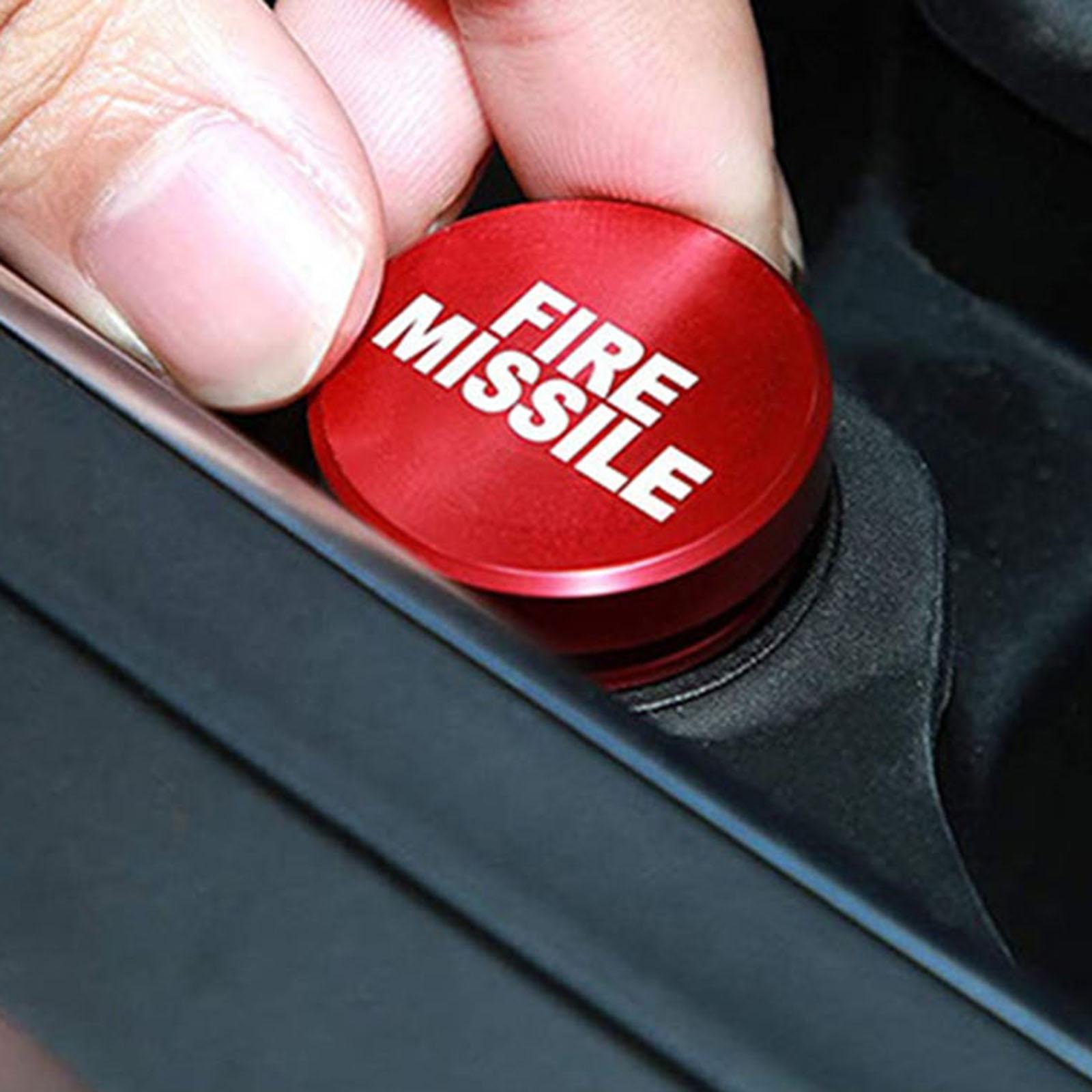 Universal Car Cigarette Lighter Cover Stylish Elegant design Cigarette Lighter cover for Most Automotive Boats Rvs Red