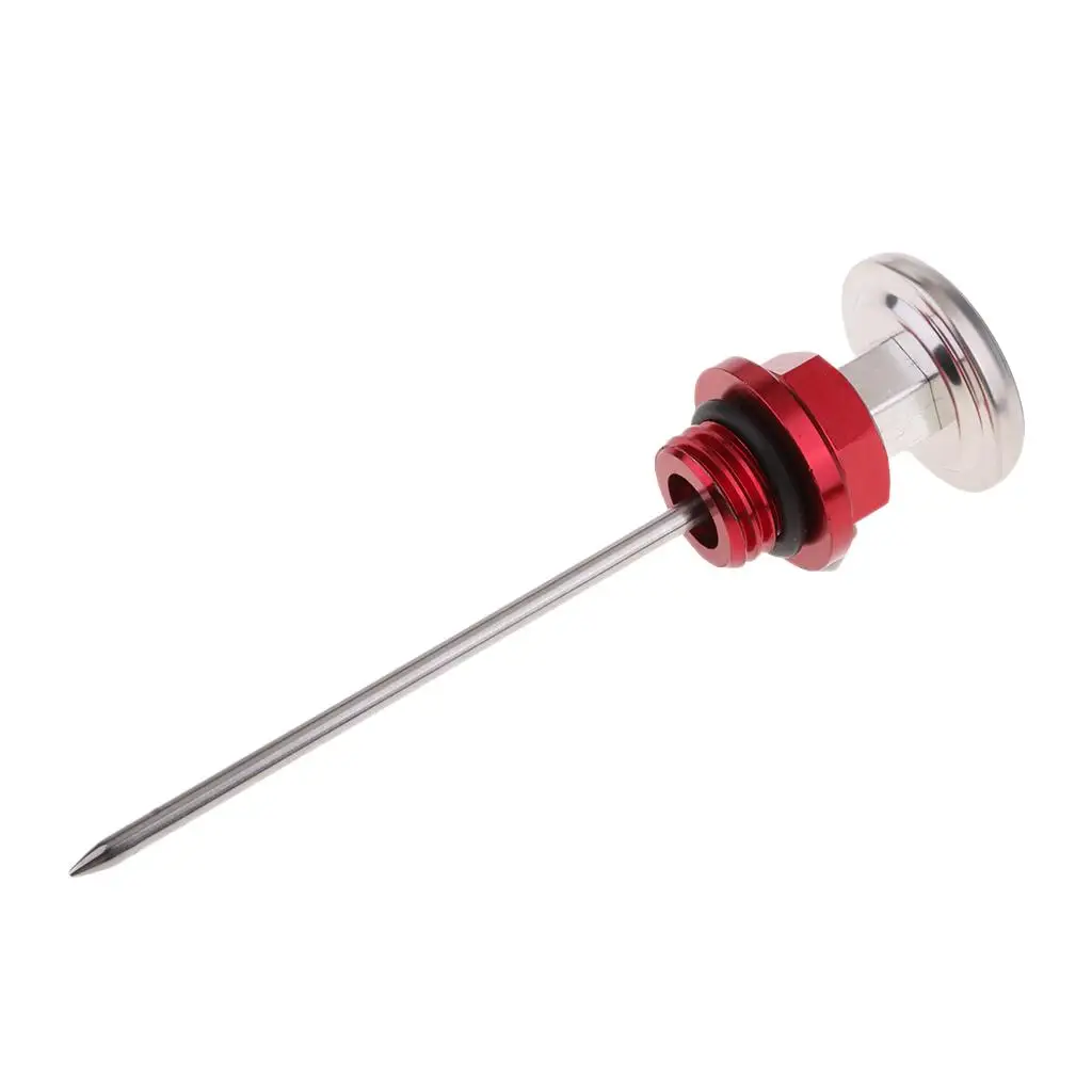 Motorcycle Oil Tank Dipstick with Temperature Gauge for 110cc 125cc Dirt