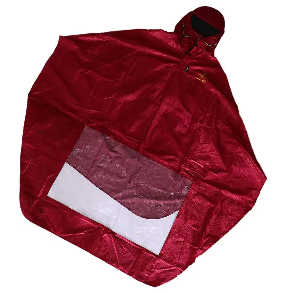 Waterproof Rain Poncho Bike Bicycle Rain Coat Jacket Capes Lightweight Compact Reusable for Boys Men Women Adults