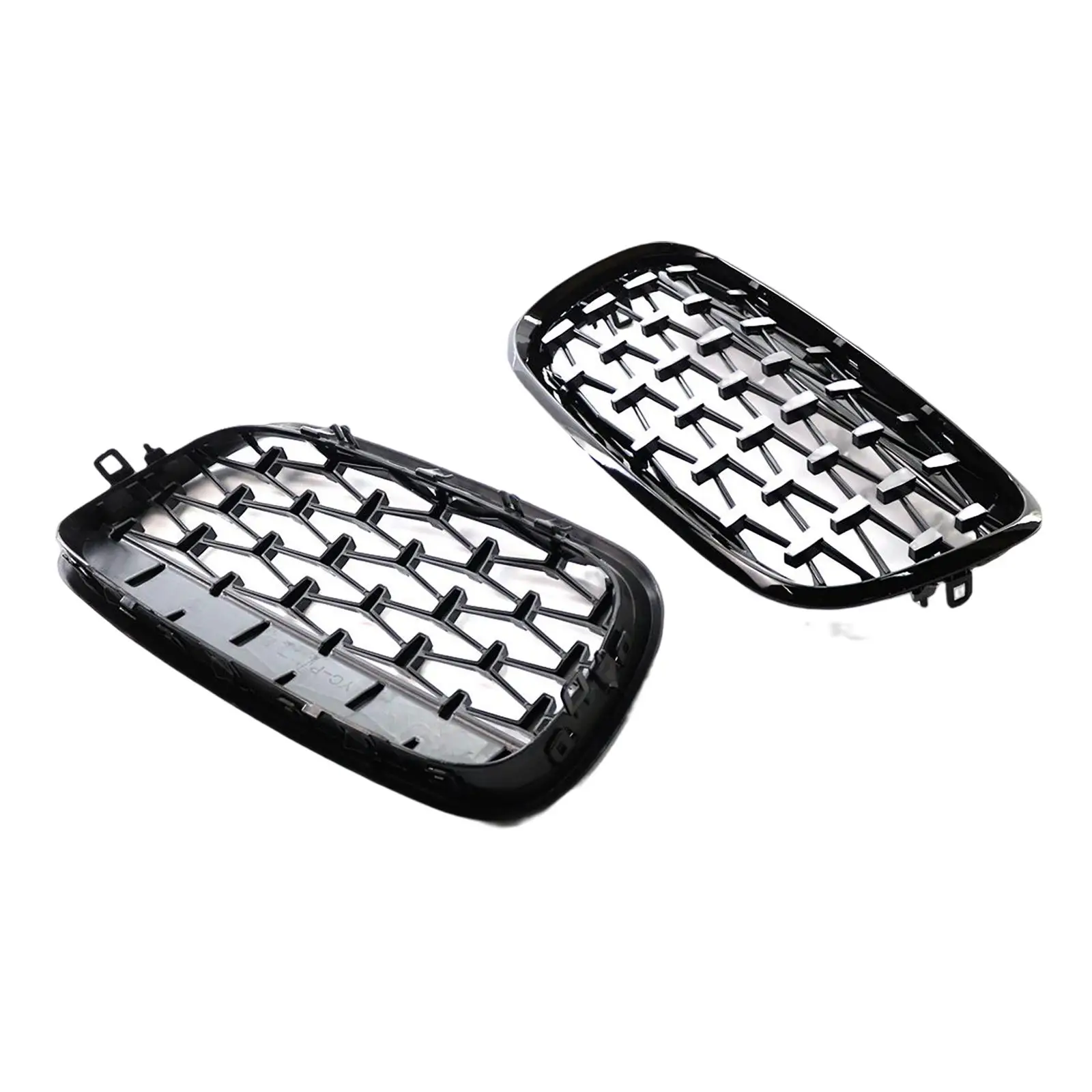 Front Hood Bumper Grill Grille Direct Replaces Fit for BMW x5 E70 08-13 Premium Easy to Install Accessories Professional