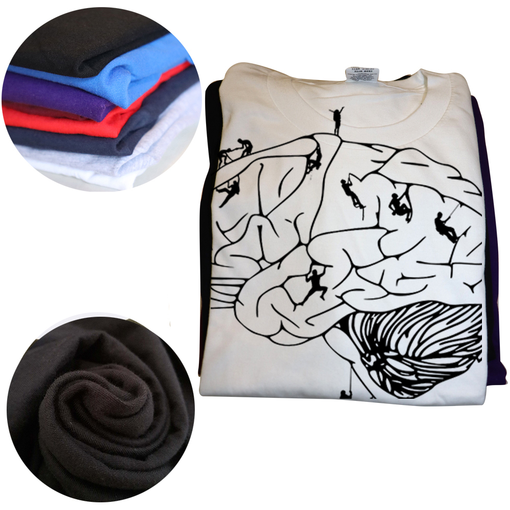 Beynimde Yenilik Tırmanma Klasik T Shirt Grafik Pamuk Spor Sevgilisi Kısa Kollu Dağ Tırmanışı Hediyeler yazlık t-shirt Erkekler – Detail 3