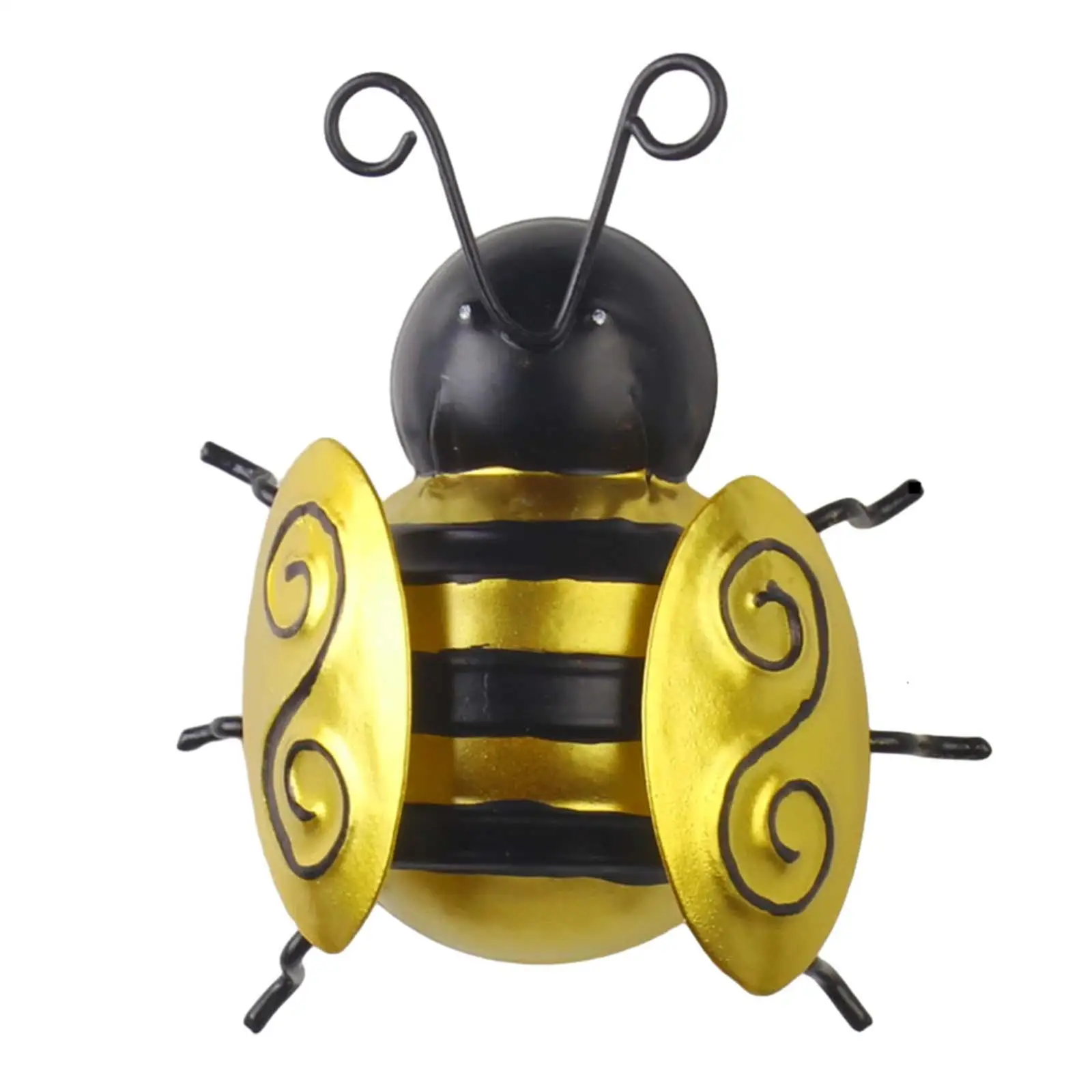 Metal Bee Decoration, Bee Sculpture, Metal Bee Wall Art Decorative, Wall Decoration Bee, for Fence
