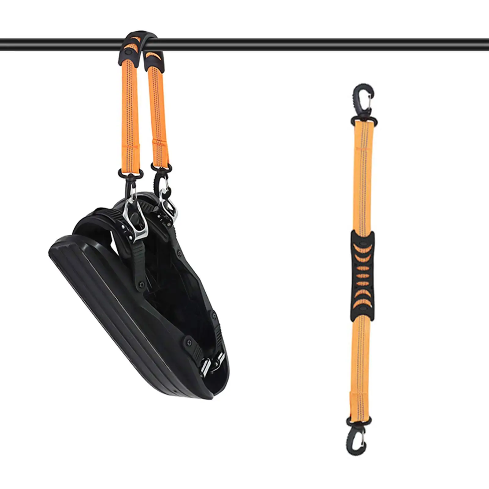Portable Skating Shoes Carrier Strap Inline Skates Strap Hook Belt Roller Skate Hanging Handle Buckle for Skiing Accessories