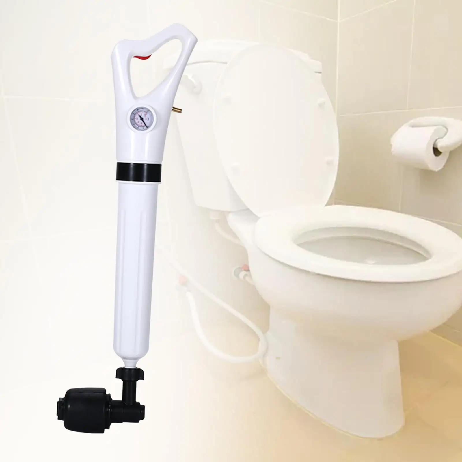 Toilet Plunger Set with Replaceable Heads, Drain Unblockers for Floor Drains Shower