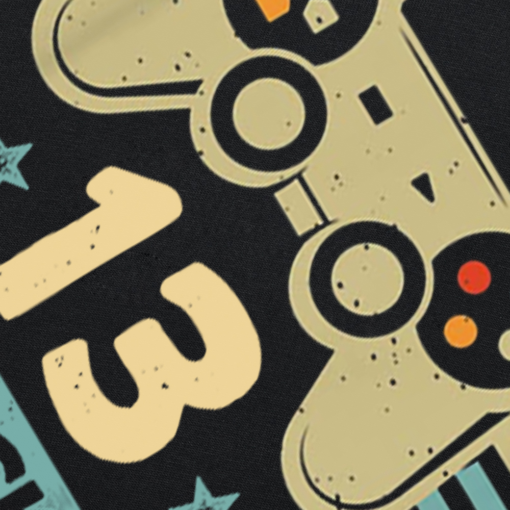 Level 13 entsperrt offiziellen Teenager 13. Geburtstag Gamer T-Shirts Sommer Streetwear Kurzarm offiziellen Teenager Geschenke T-Shirt – Detail 4