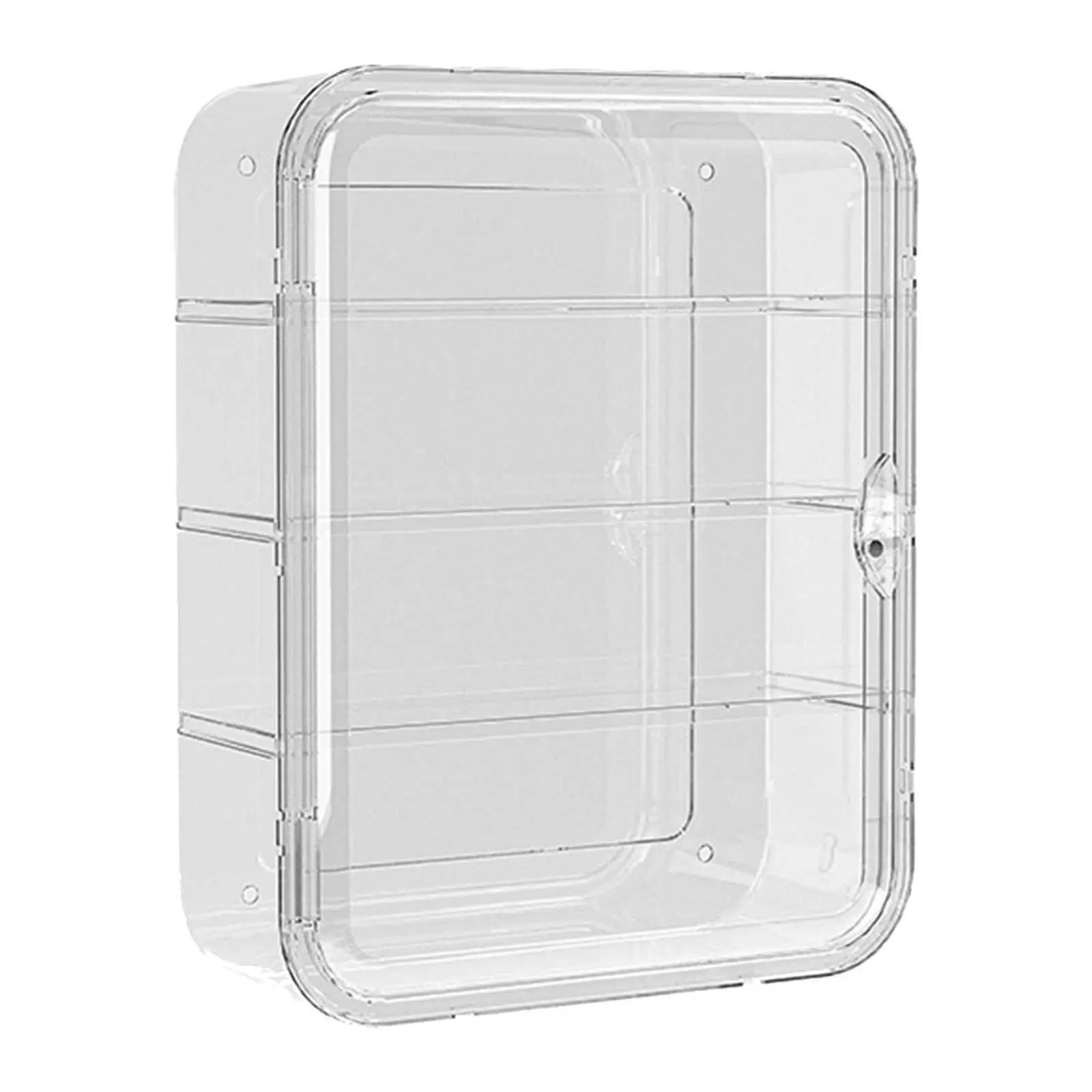 Clear Display Case Waterproof for Mini Toys Action Figures Collectibles