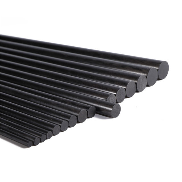 10 Tiges En Fibre De Carbone - 500mm X 5mm Pour Drones Et Modélisme