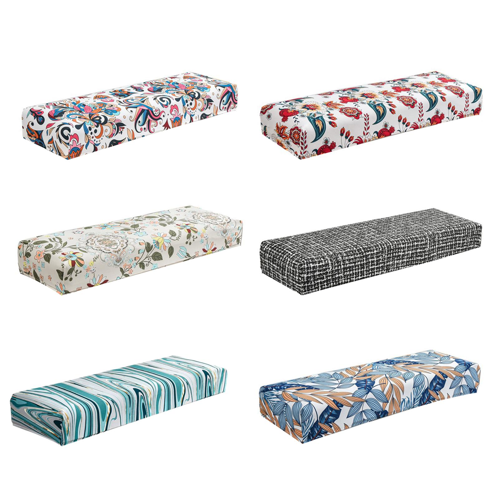 Anti-Dust Bench Cover Dining Bench Protectors Washable Skid Resistant High Stretch Thickened Bench Cushion Slipcovers for Bench