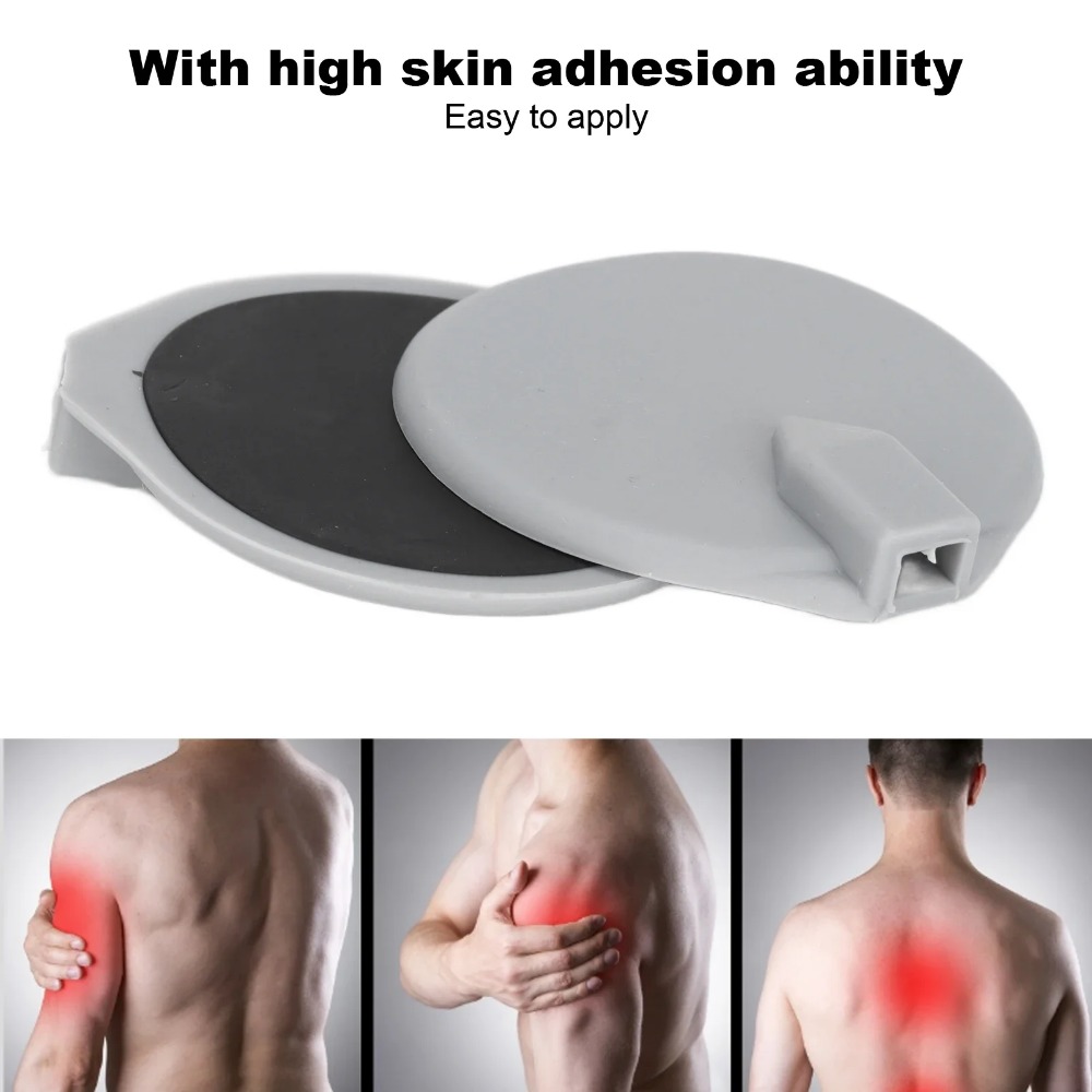 Best of Round Silicon Electrode Pads Slimming Therapy Machine Body Massages Soft Comfortable Silicone Physiotherapy Accessories 2pcs New Reviews & Tips