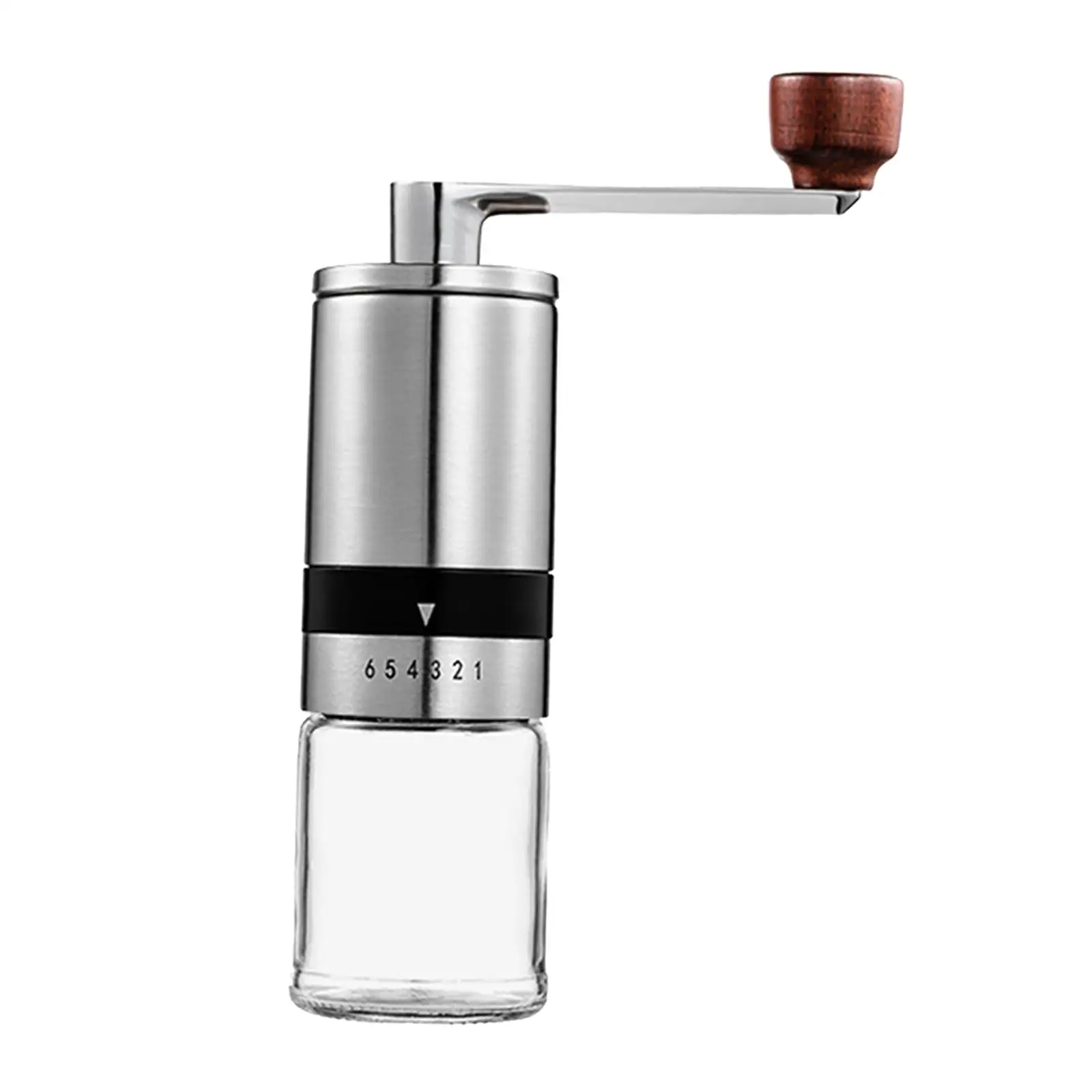 New Manual Coffee  Portable Hand Crank  Stainless Coffee Mill