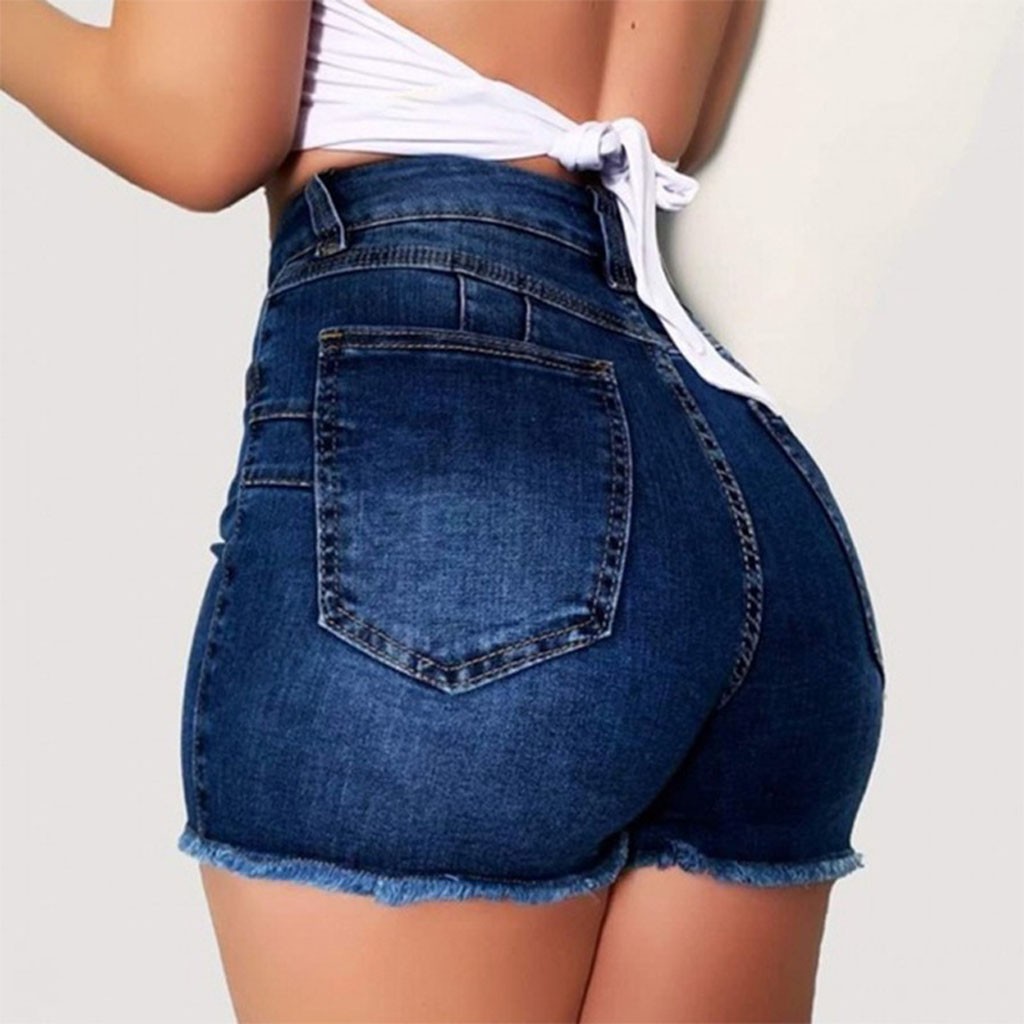 Title 6, Shorts Denim Jeans Woman Denim Shorts Broken Cr...