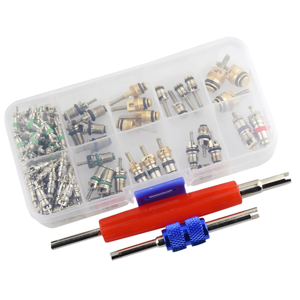 102 Pieces Car R12&R134 A/C Air Conditioner Core Remover Tool Kit