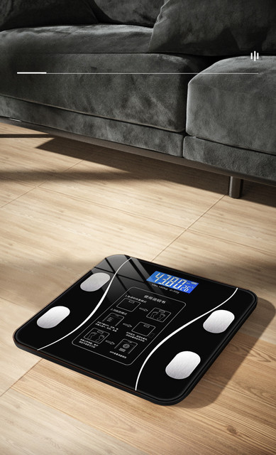 Smart Bluetooth weight scale multi-functional human electronic scale home  professional fat measurement height weight