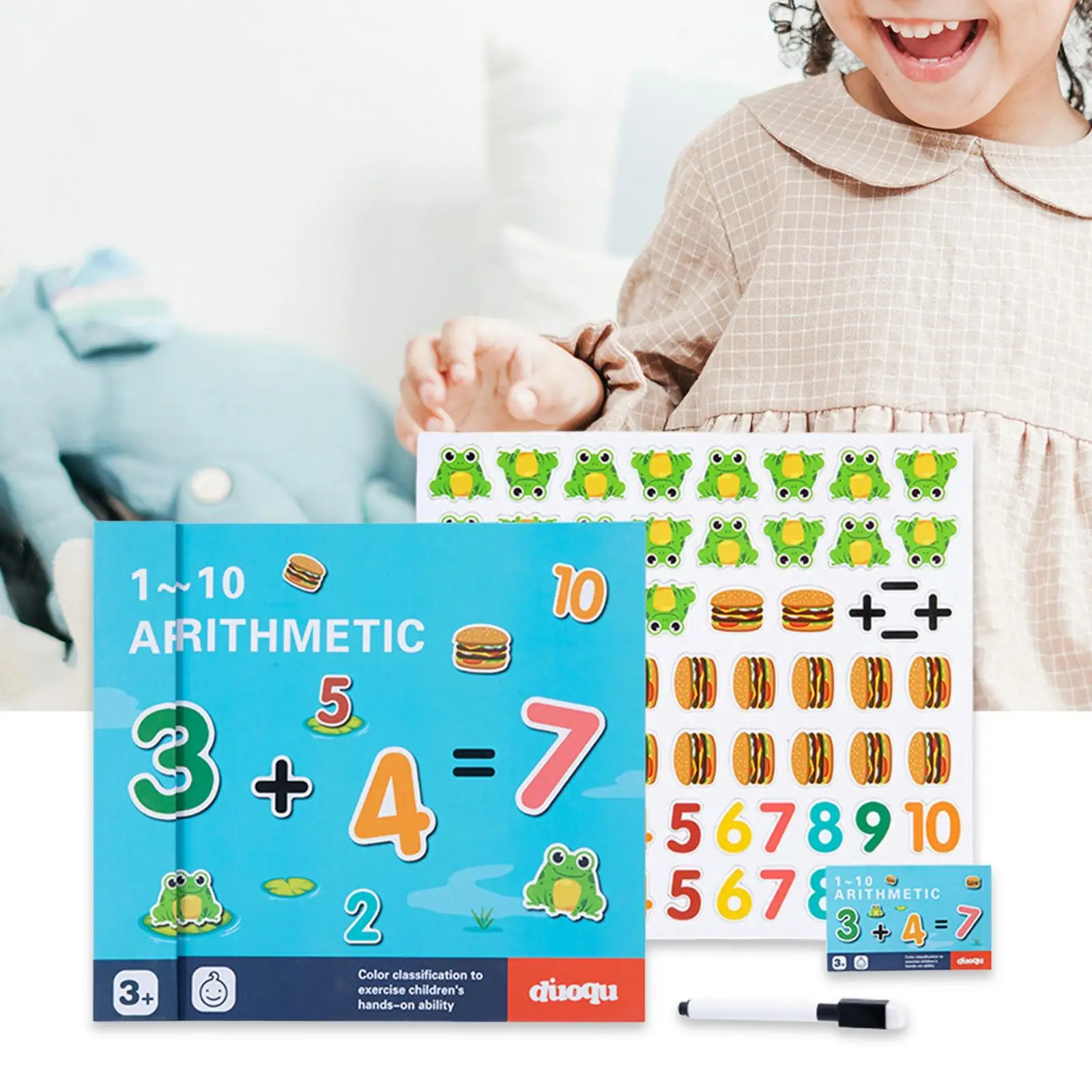 Addition and Subtraction toy Math Games and Activities Early Learning Aids Numbers Decomposition Math Toys for Counting Toy