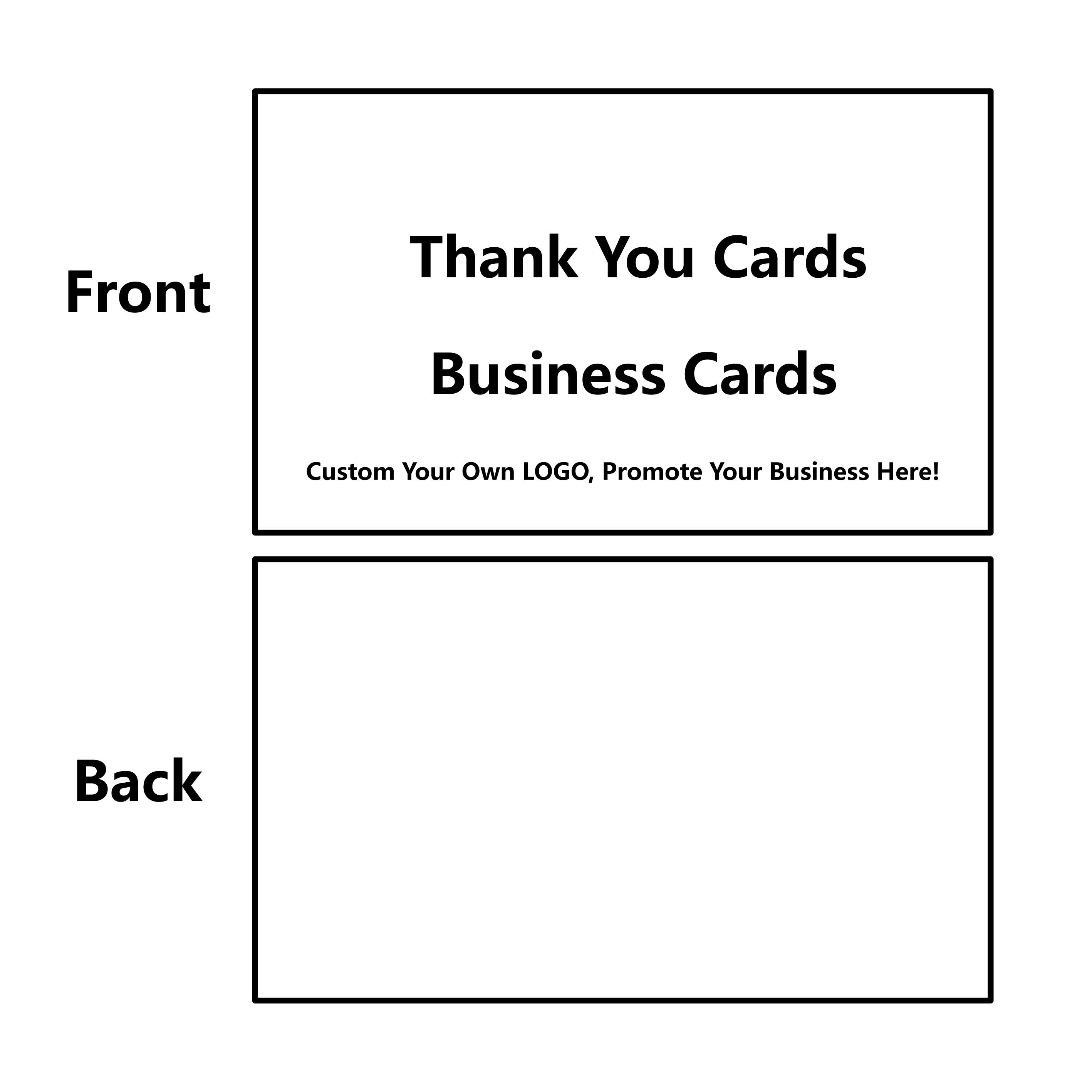 9,0 x 5,4 cm, personalisierbar, individueller Schmuckkarton, Dankesetikett, Visitenkarten, Verpackungszubehör für kleine Unternehmen im Großhandel – Detail 4