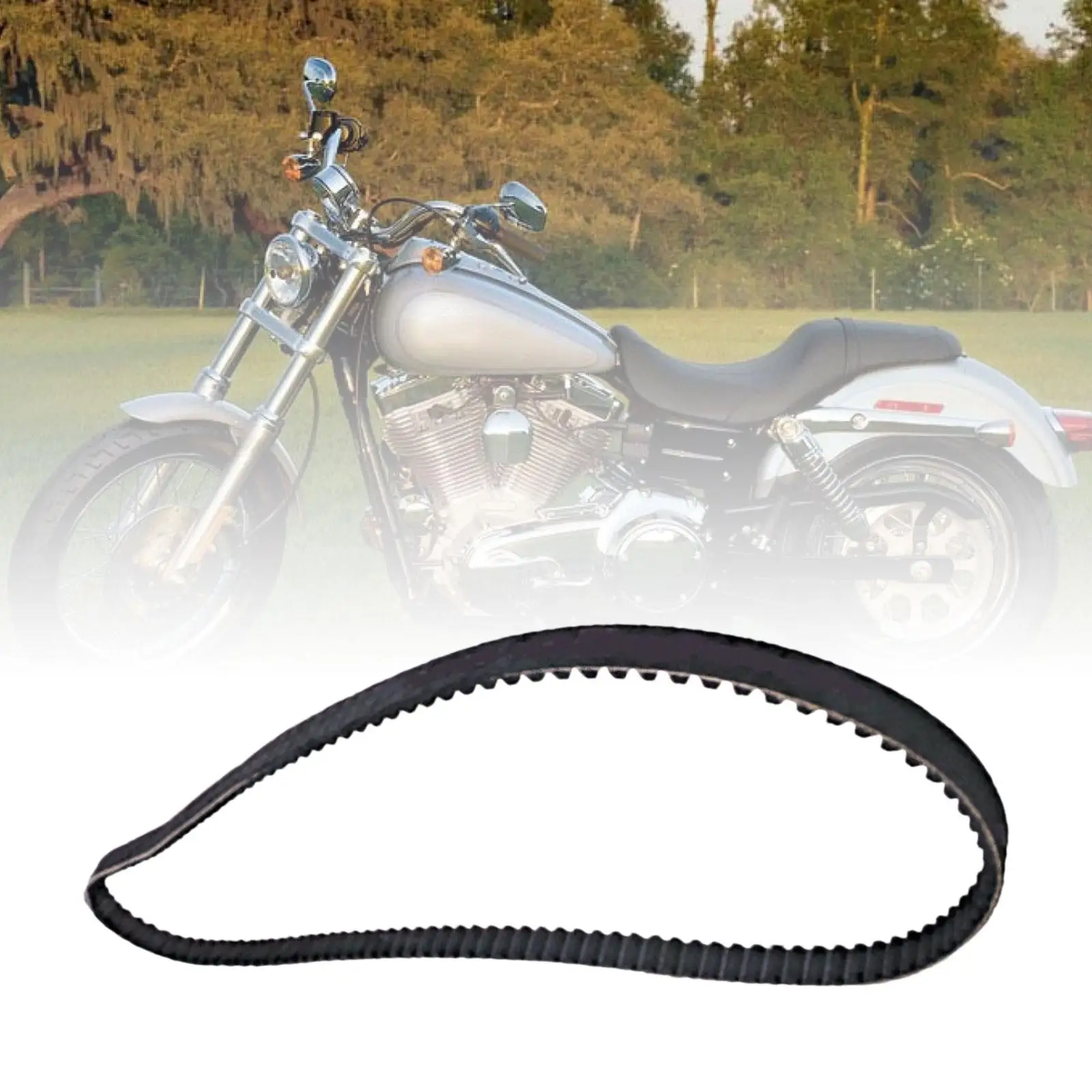 Rear Drive Belt 40015-90 Rubber for Harley-davidson Dyna Electra Glide