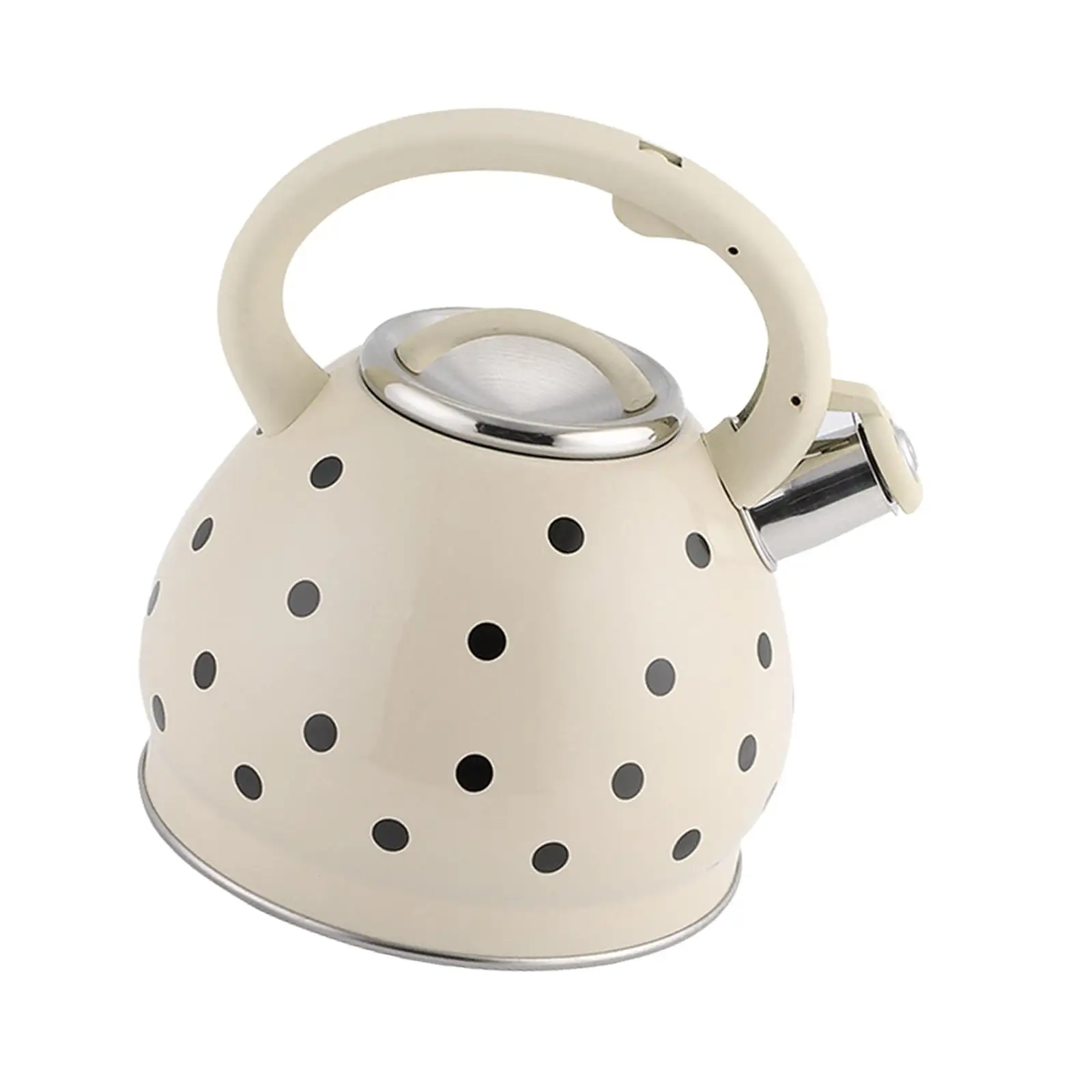 Multifunctional Whistling Kettle 5L Large Capacity with Wooden  Picnic Tea Pot Tea Kettle for Home Hiking Picnic