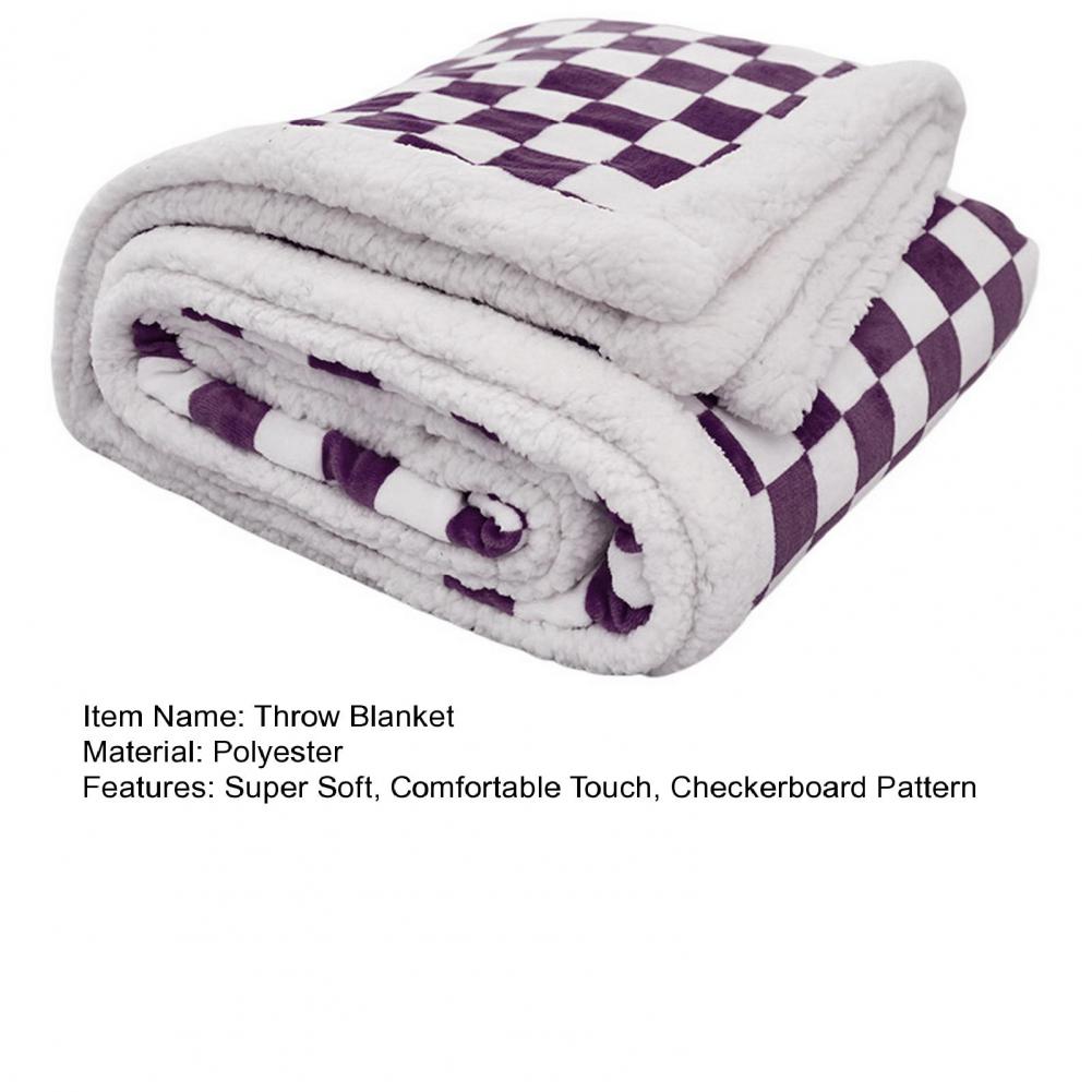 Title 26, Winter Wool Blanket Thick Fleece Bed Blankets W...