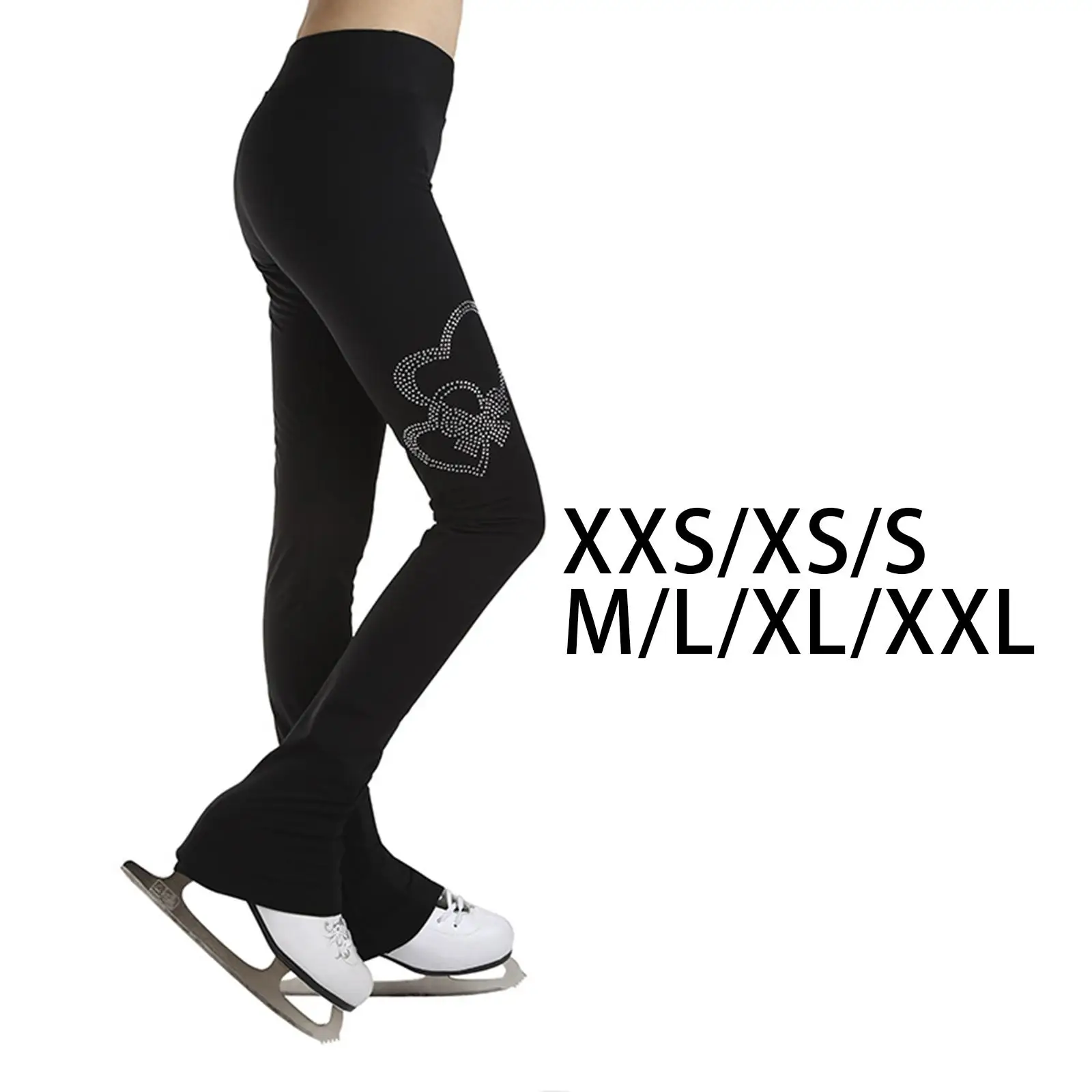 Figure Skating Pants Activewear Clothes Thermal Thickening Over The Boot Tights for Women Girls Adult Child Pantyhose