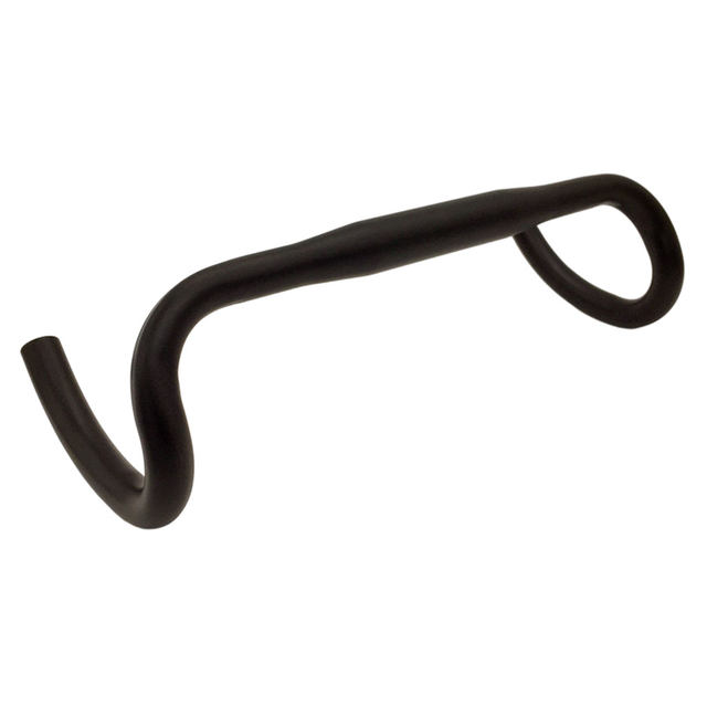 Bent 31.8mm Aluminum Alloy Race Handlebar Compact Fixed Gear Bicycle Handlebars for Touring Mountain Bike Bicycle Bike