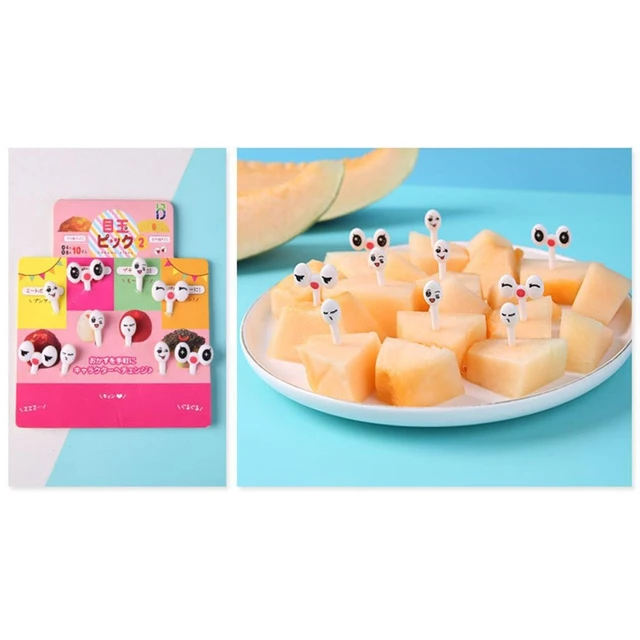 Cute Eye Picks for Lunches - 20 Pieces of Eyes in Various Expressions, Eye  Food picks for Kids to add to your Cute Bento Box Accessories