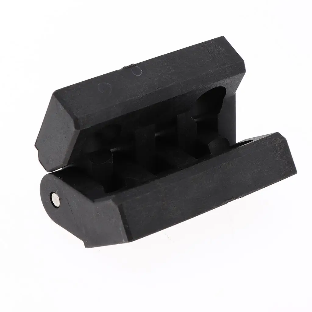 64mm X 64mm 4 Countersunk Holes Adjustable Position Control Hinge, Black