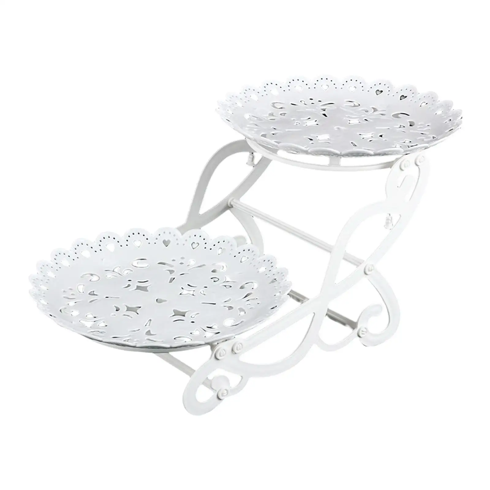 Cake Stand Dessert Serving Plate Appetizer Tray for Cupcake Afternoon Tea