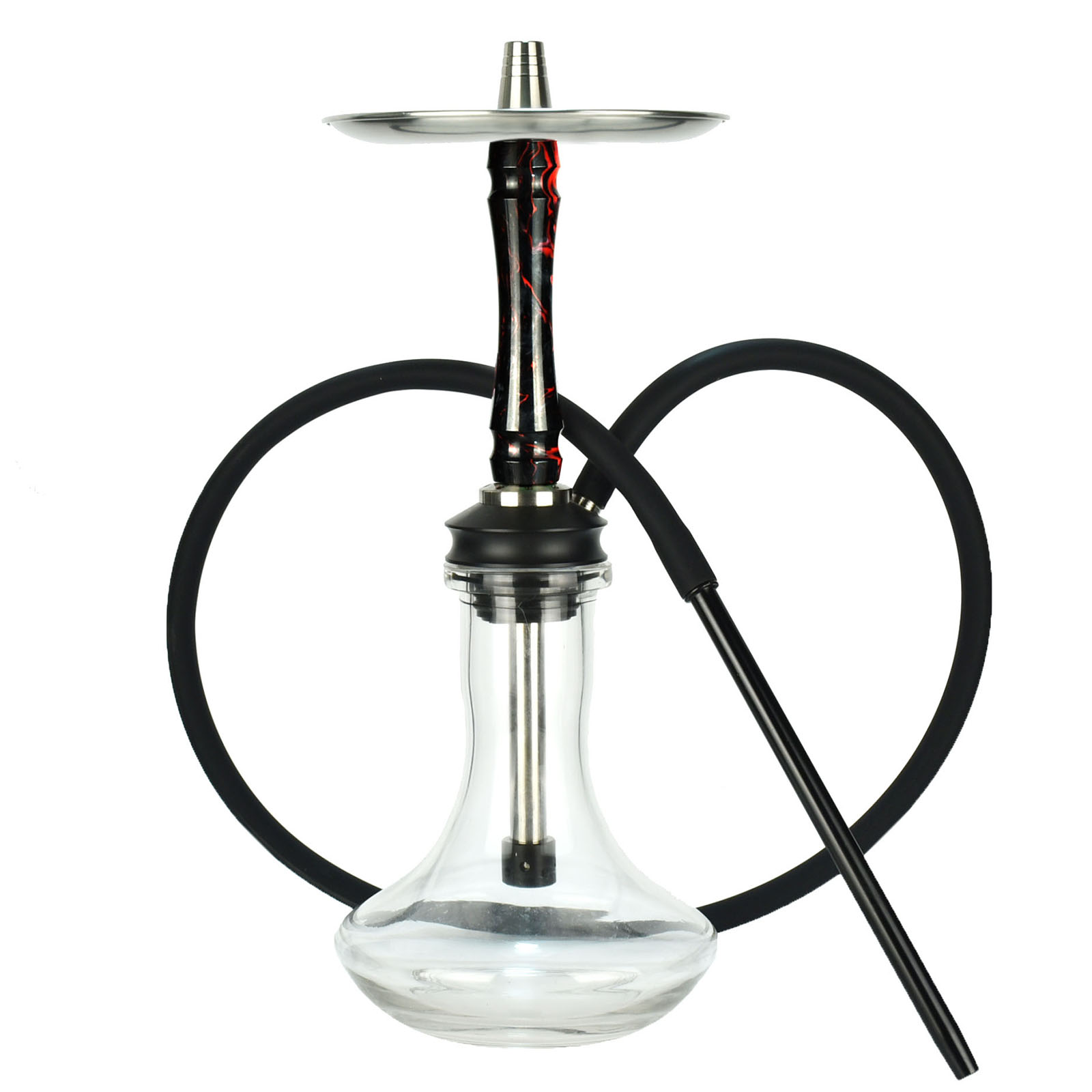 Aluminum Hookah Set with Silicone Hose and Metal Tray Bongs in Australian
