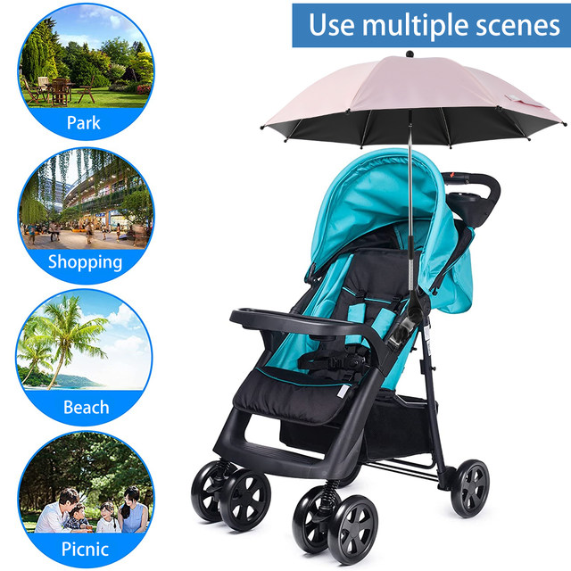 Pushchair umbrella holder best sale