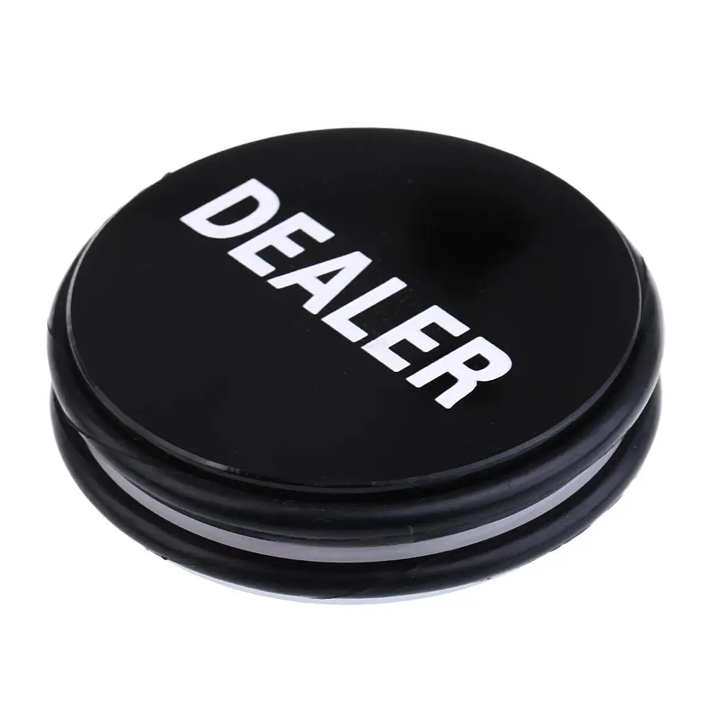 Acrylic Big Dealer Button for Casino Card Game Supplies 76 X 20mm
