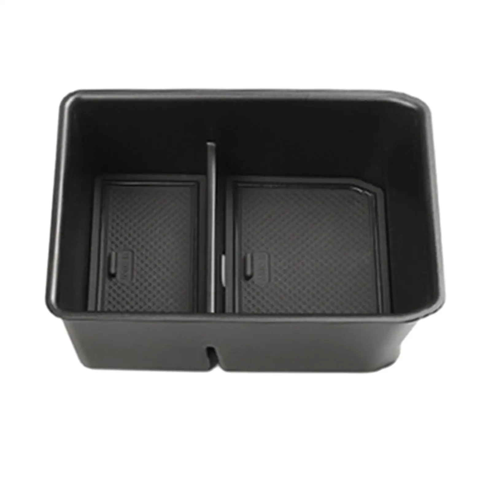 Car Armrest Storage Box Armrest Hidden Storage Box Car Accessory Armrest Console Insert Box for Audi Q4 E-tron 2021-2023