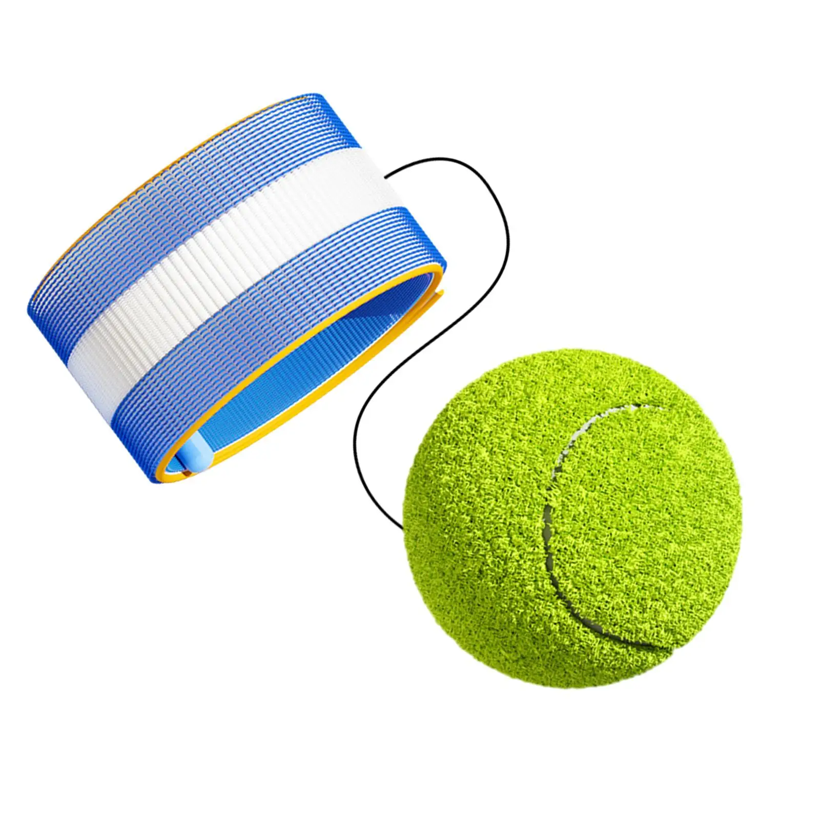 Rubber Rebound Ball Wrist Return Ball for Adults Teens Toy Party Favors