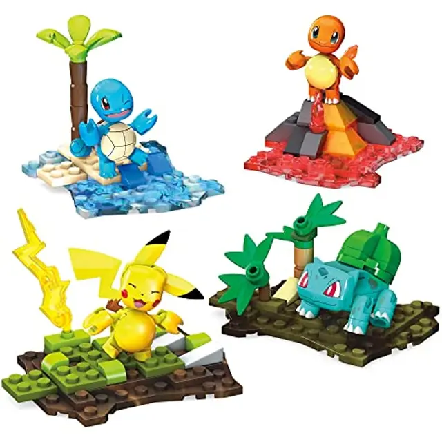 Mattel - Pokemon - Mega Construx Pokémon Pikachu conjunto de construção de  figura ㅤ, OUTRAS CONSTRUÇÕES