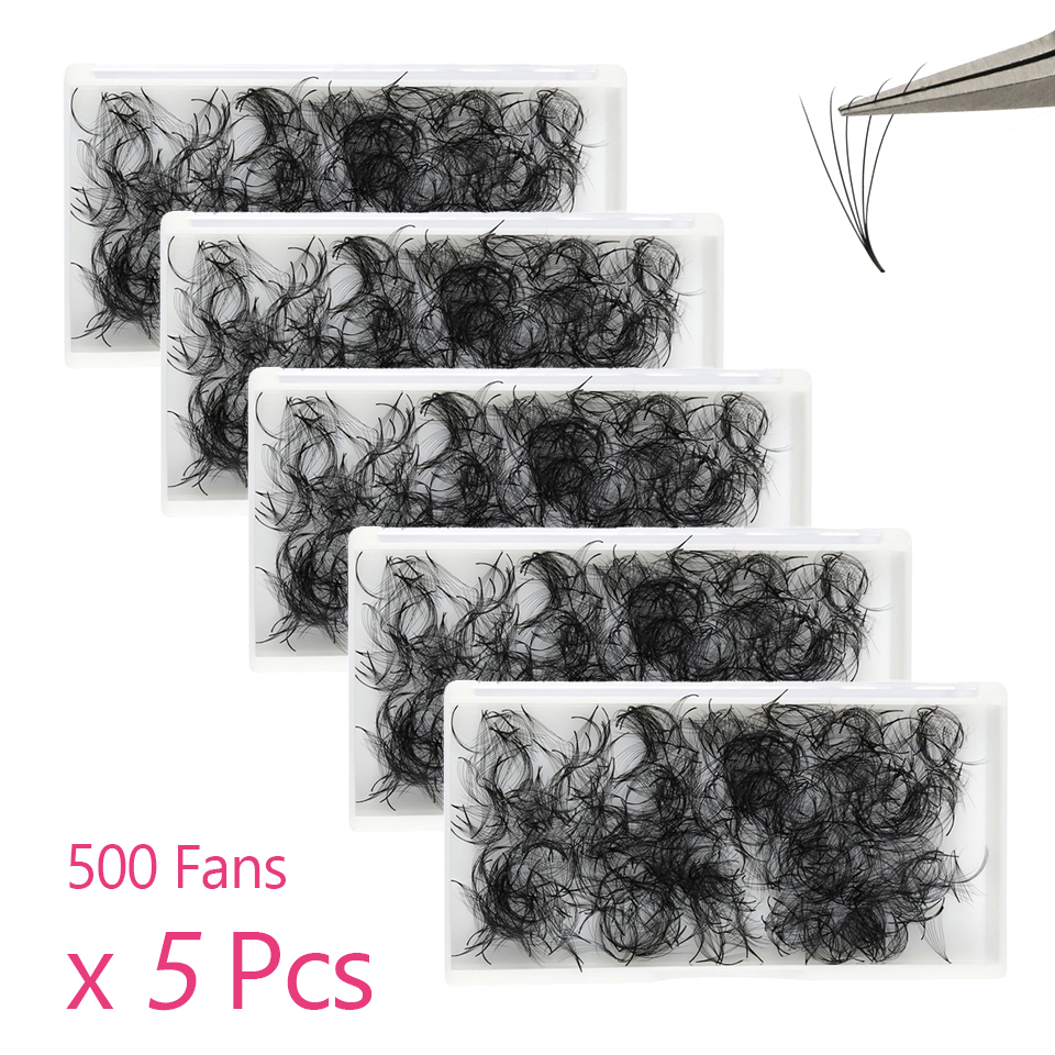 Best of RUJADE 5 Trays Loose Fans Wholesale Pointed Base Eyelashes Extension Narrow Sharp Thin Stem Pre Made Loose Volume Fans Faux Lash Reviews & Tips