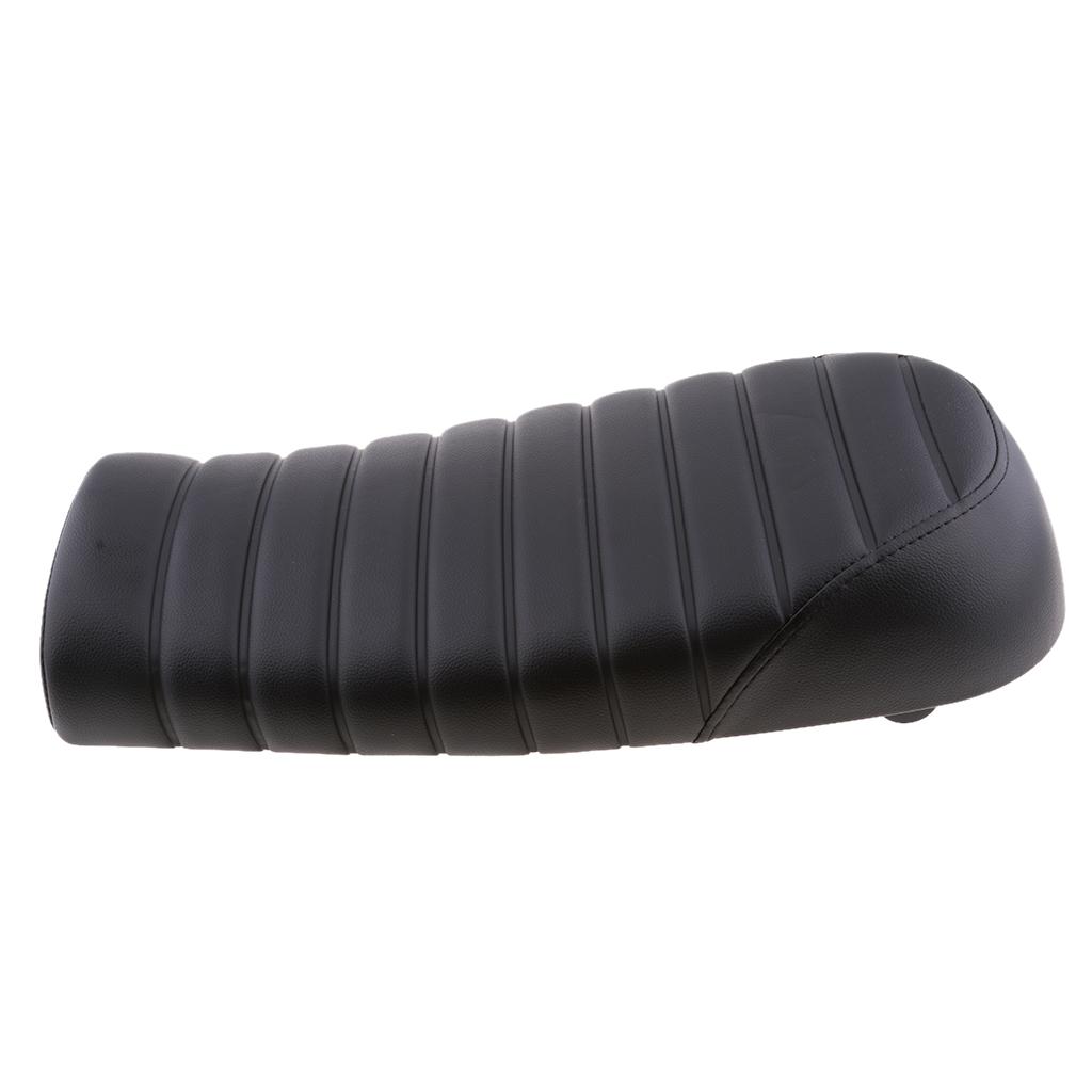 53cm Universal Motorcycle Cafe Racer Vintage Seat Cushion Flat Brat Seat Vintage Cushion Retro Seat Motorcycle Accessories