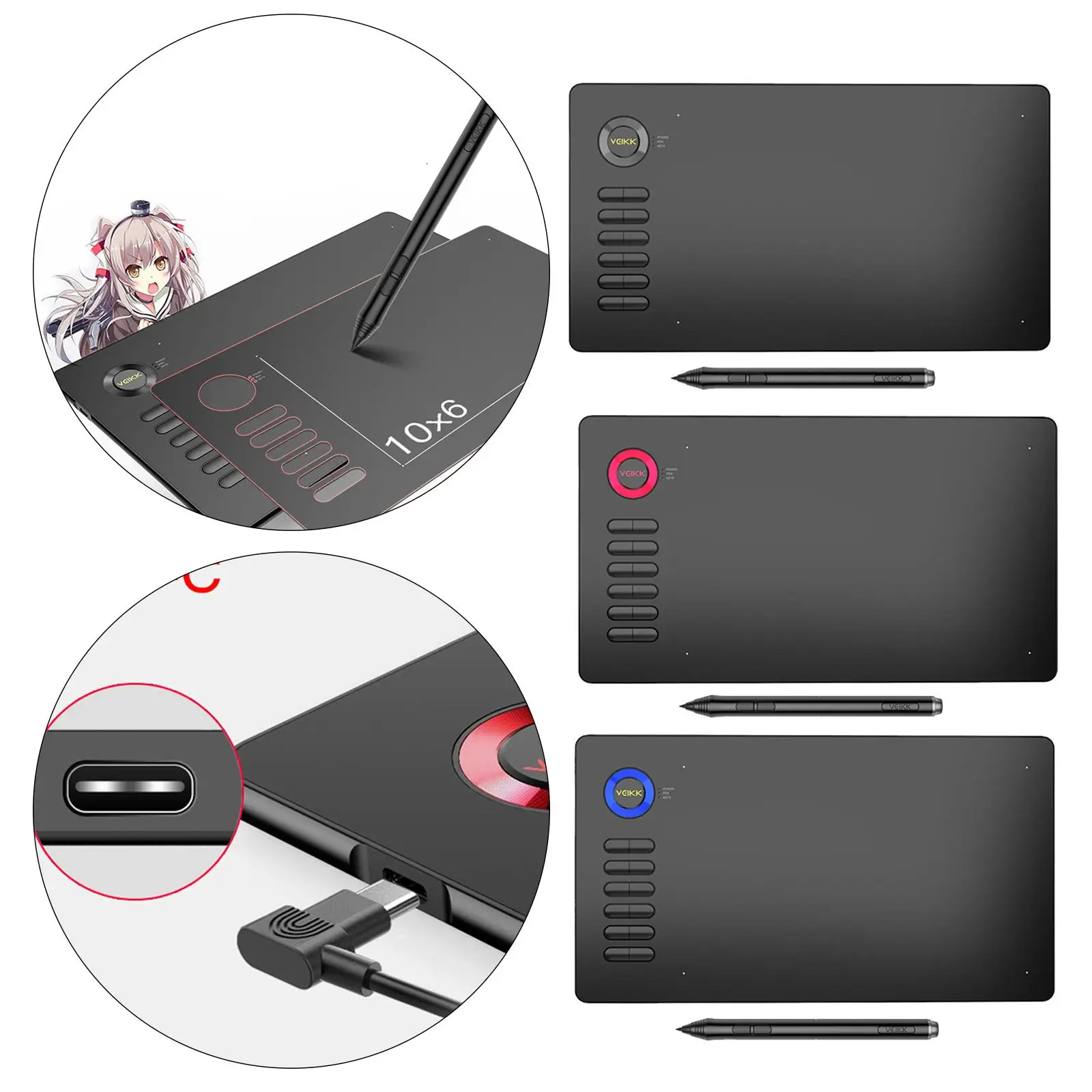 Graphics Drawing Tablet with 12 Hotkeys   Windows Online Classes