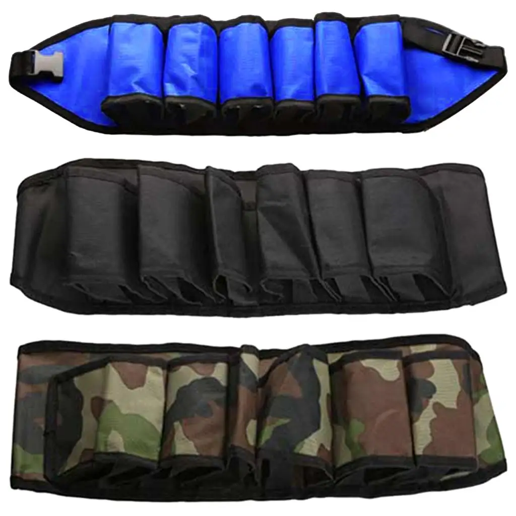  Belt, Holds 6 Cans or Bottles   Outdoor Bottle Waist Bag Portable Beverage Drink Cans Holder Camping Gathering