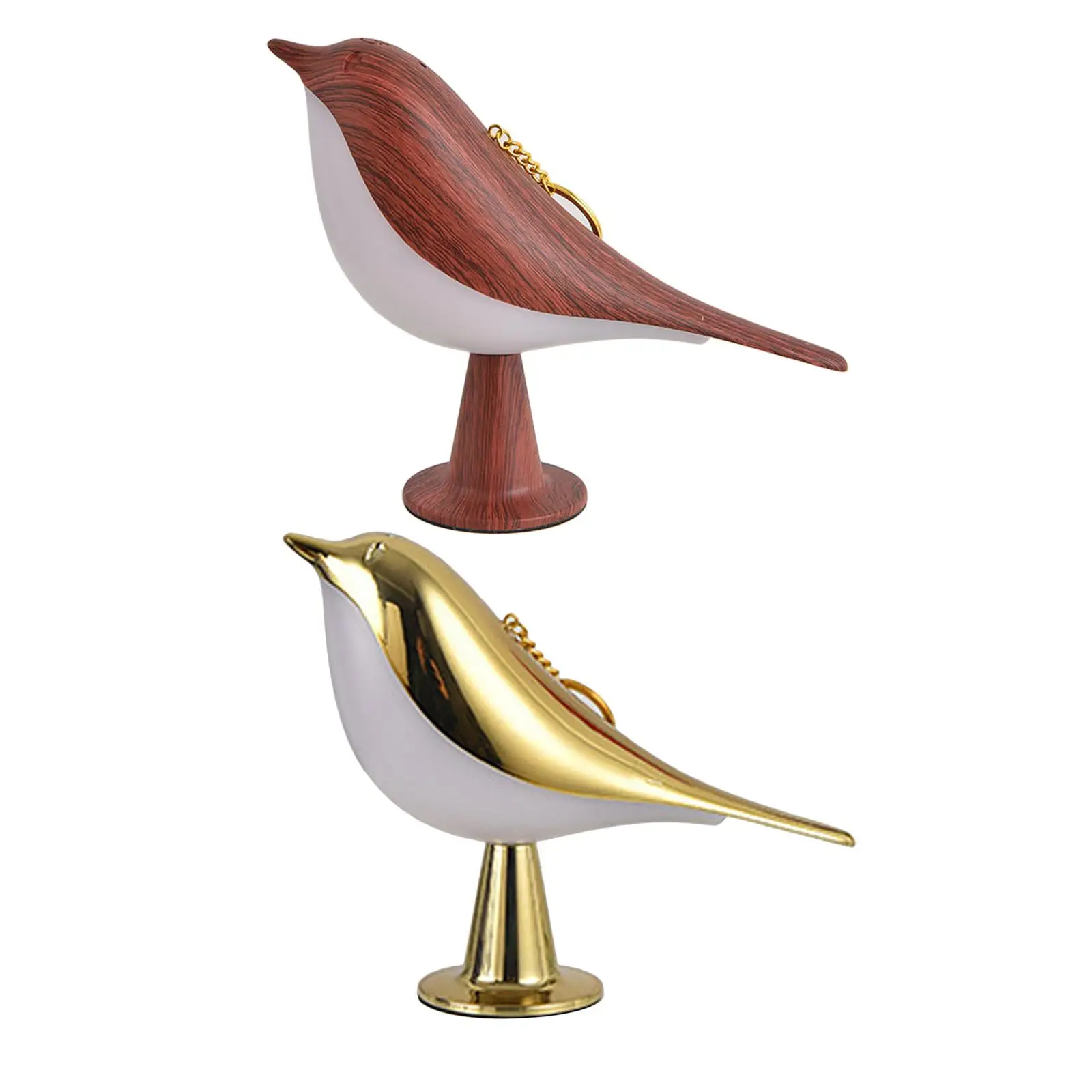 Bird Statue Desktop Light LED Nightlight Adjustable Kitchen USB Table Lamp