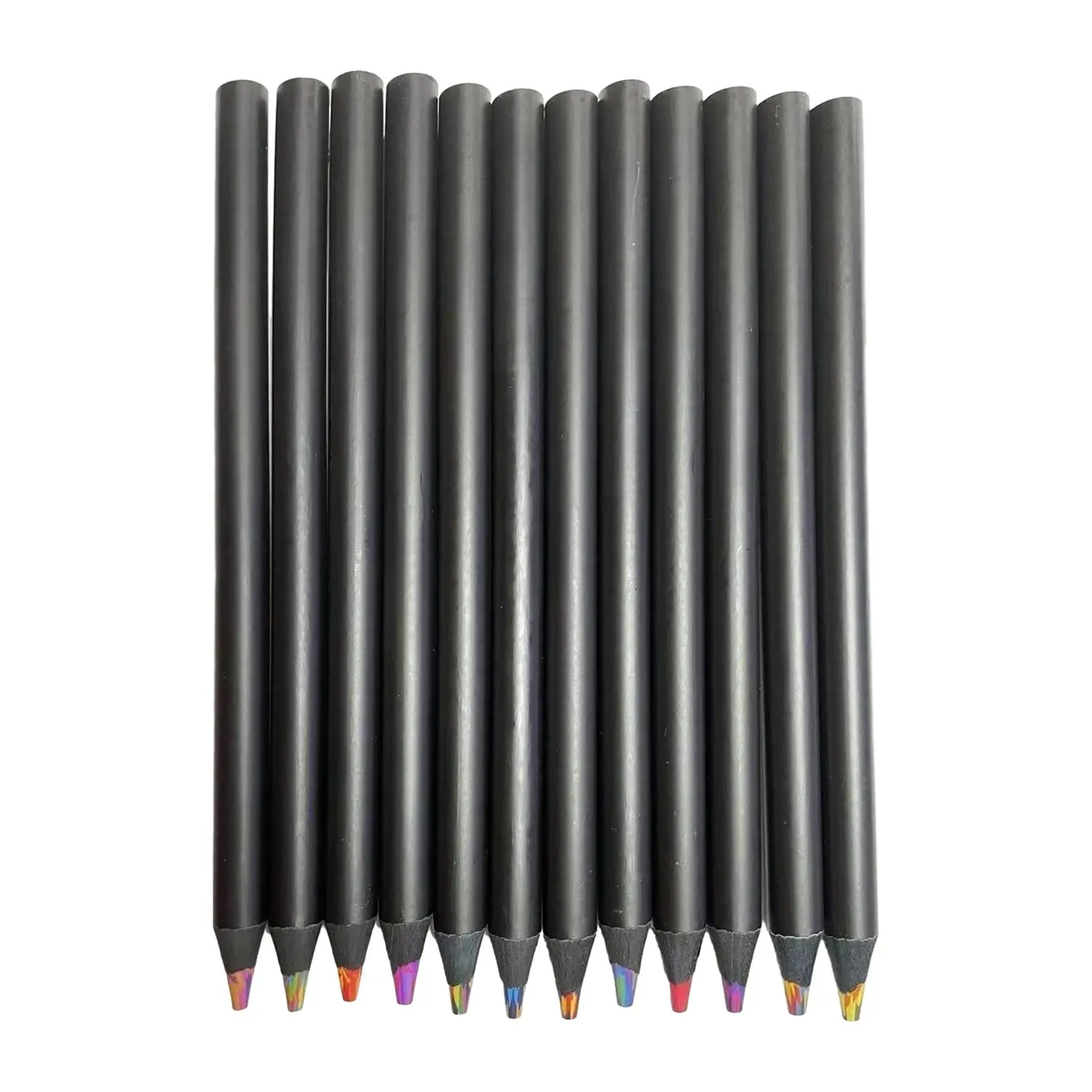 Rainbow Colored Pencils Gifts Drawing for Party Bag Wooden Coloring Pencil