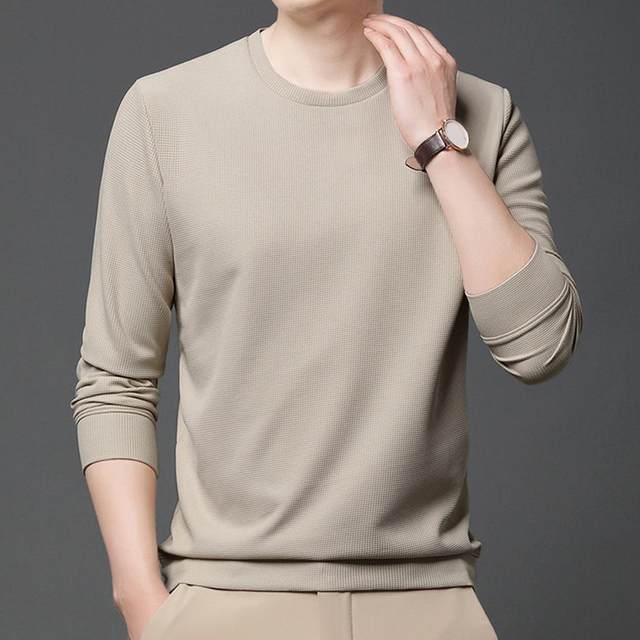 【新作からSALEアイテム等お得な商品満載】 T Winter Autumn Shirt Long T-Shirts Casual Oversized Men Clothing
